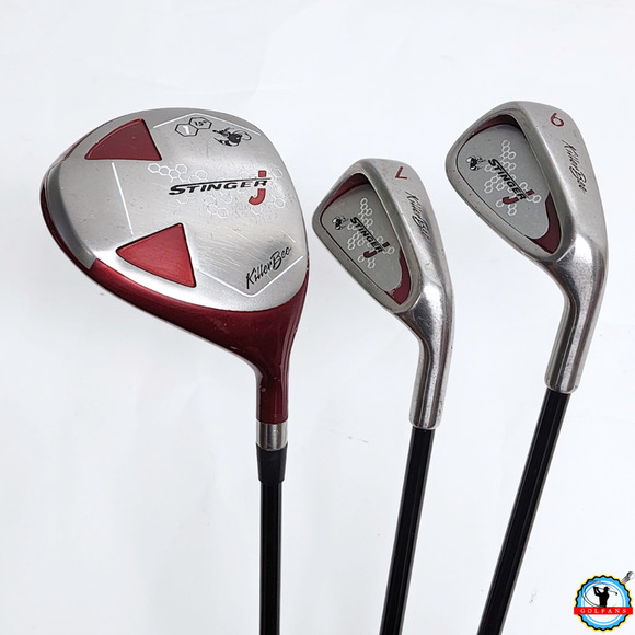 Killer Bee Other - KILLER BEE Stinger Junior Driver 8 & 9 Irons RH 35" 31" 30" Long (Please Read)